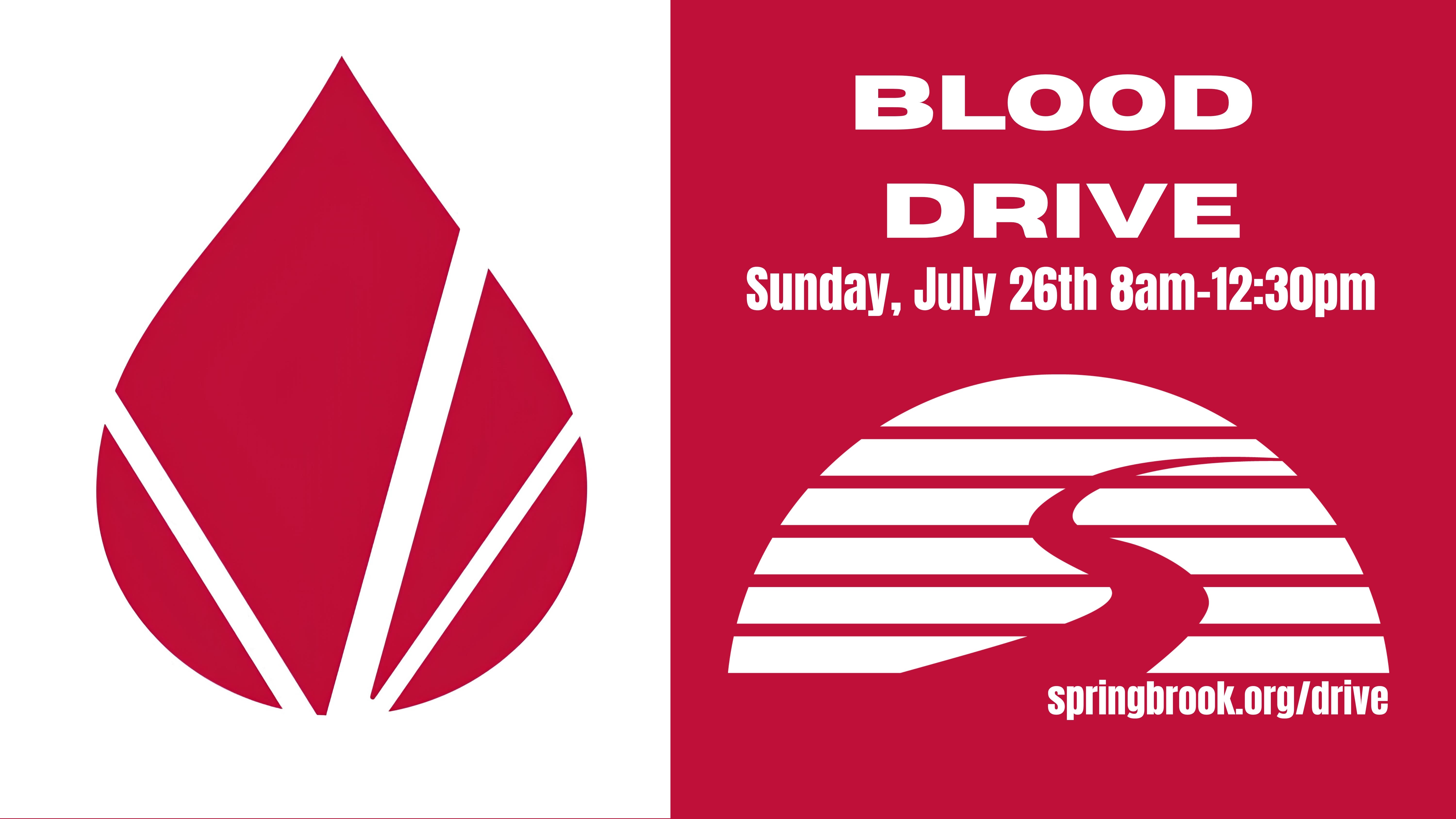Blood Drive at Springbrook Community Church Partnered with Versiti Blood Center
