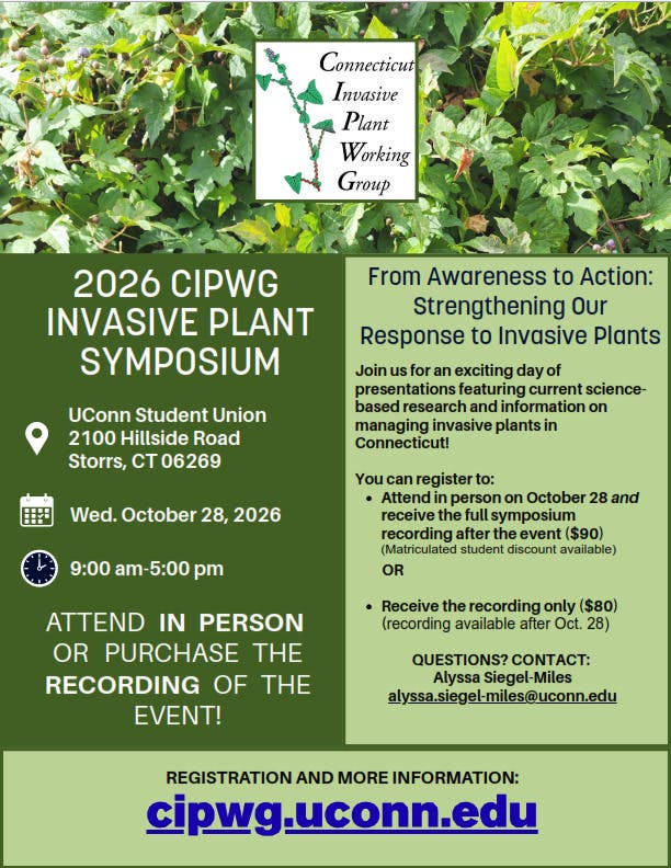 2026 CIPWG Invasive Plant Symposium