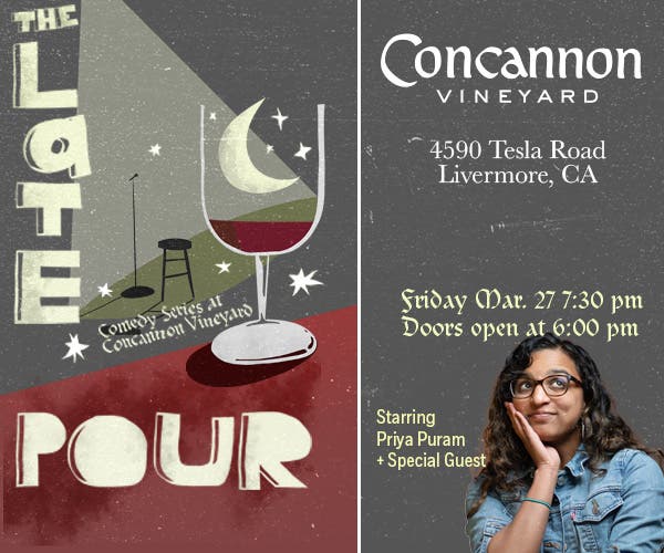 The Late Pour Comedy Series at Concannon Vineyard