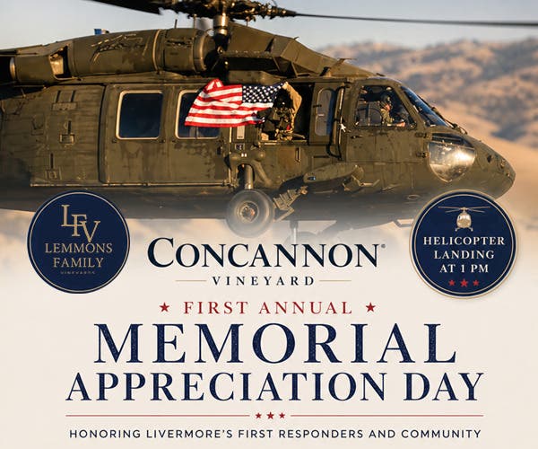 First Annual Memorial Appreciation Day at Concannon with Helicopter Landing
