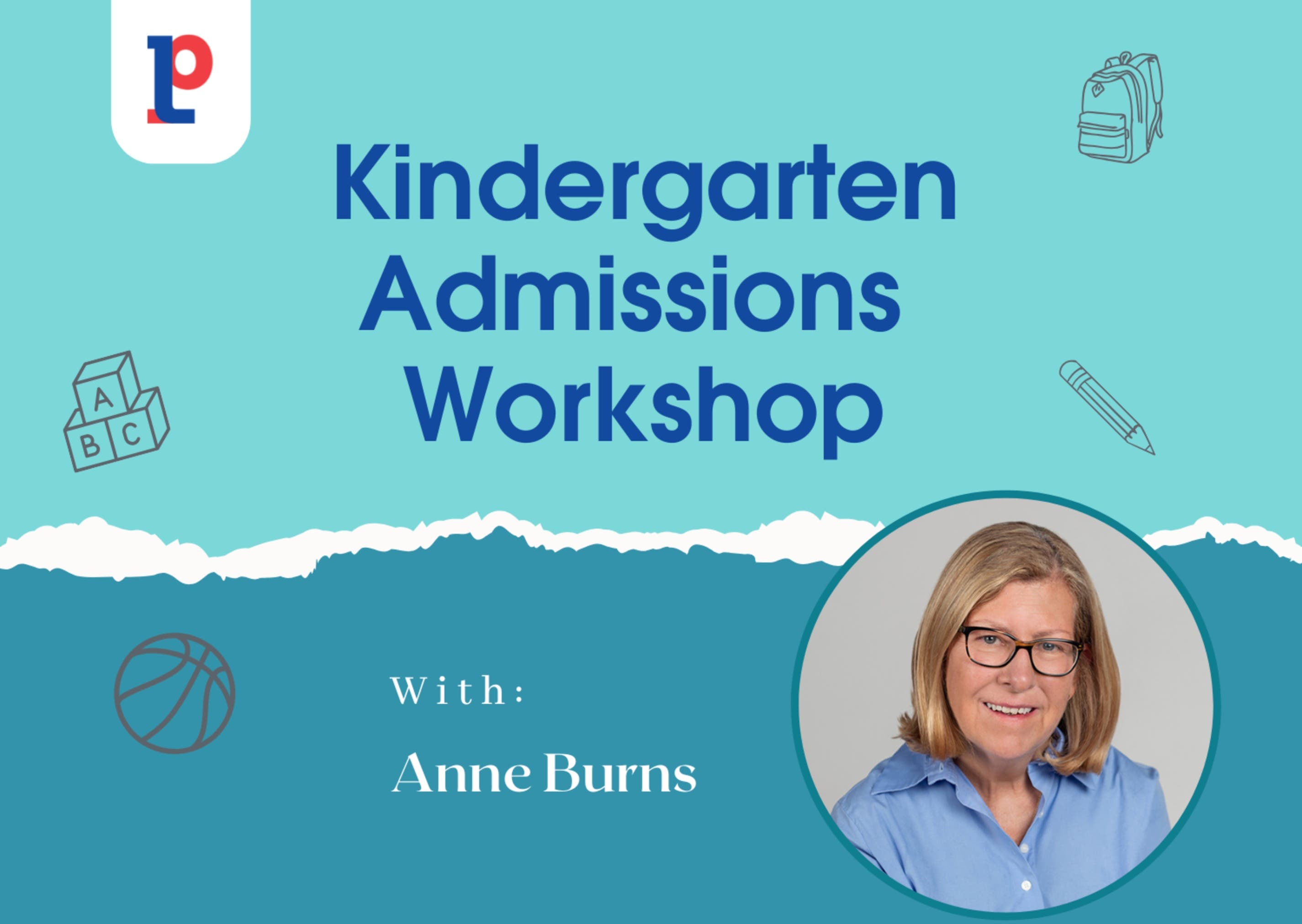 Kindergarten Admissions Virtual Workshop