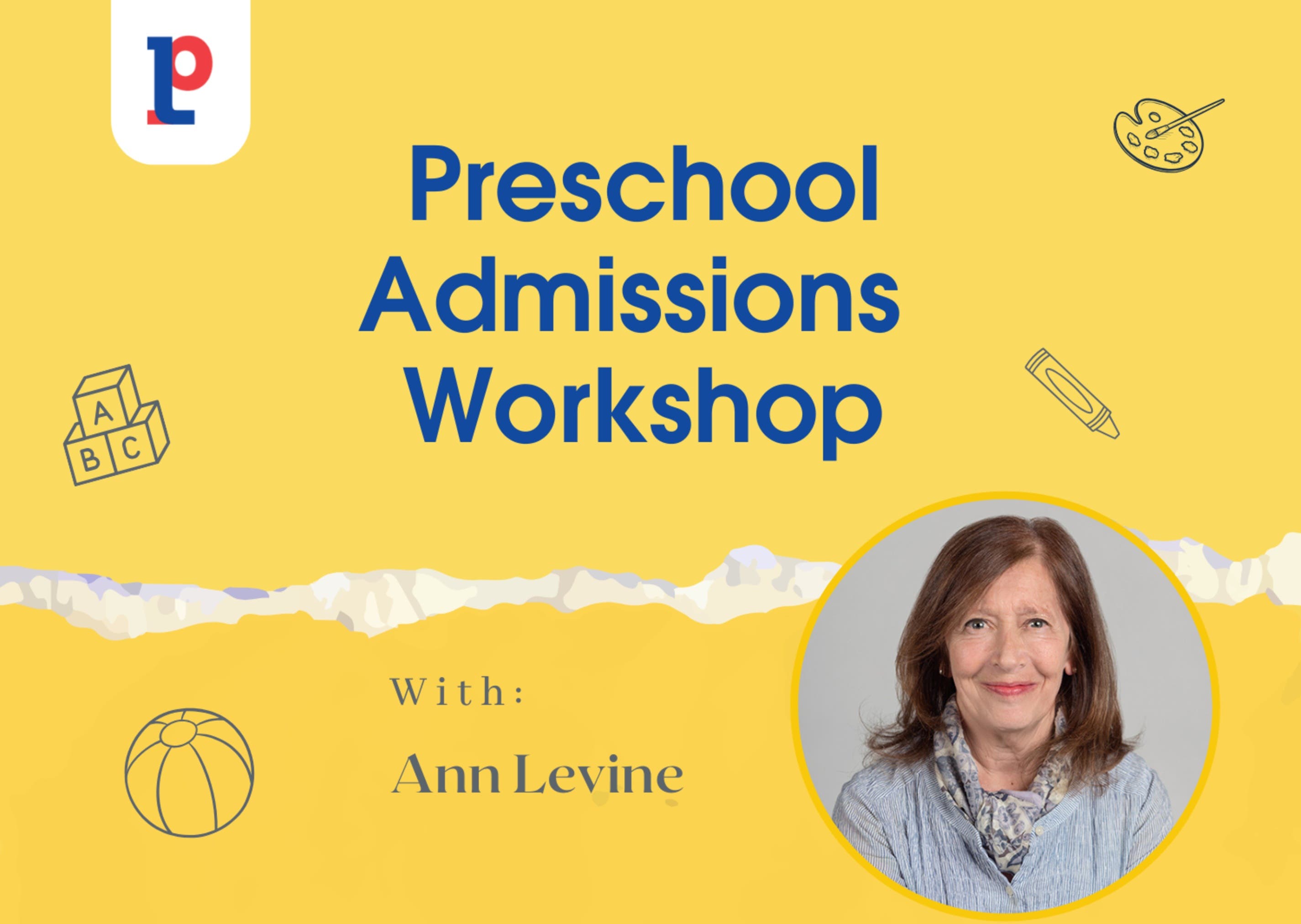 Preschool Admissions Virtual Workshop