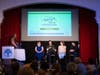 Arts Elevate panel members discuss the impact of the Embedded Community Artist pilot and about individual moments of student transformation at the May 5 event. 
