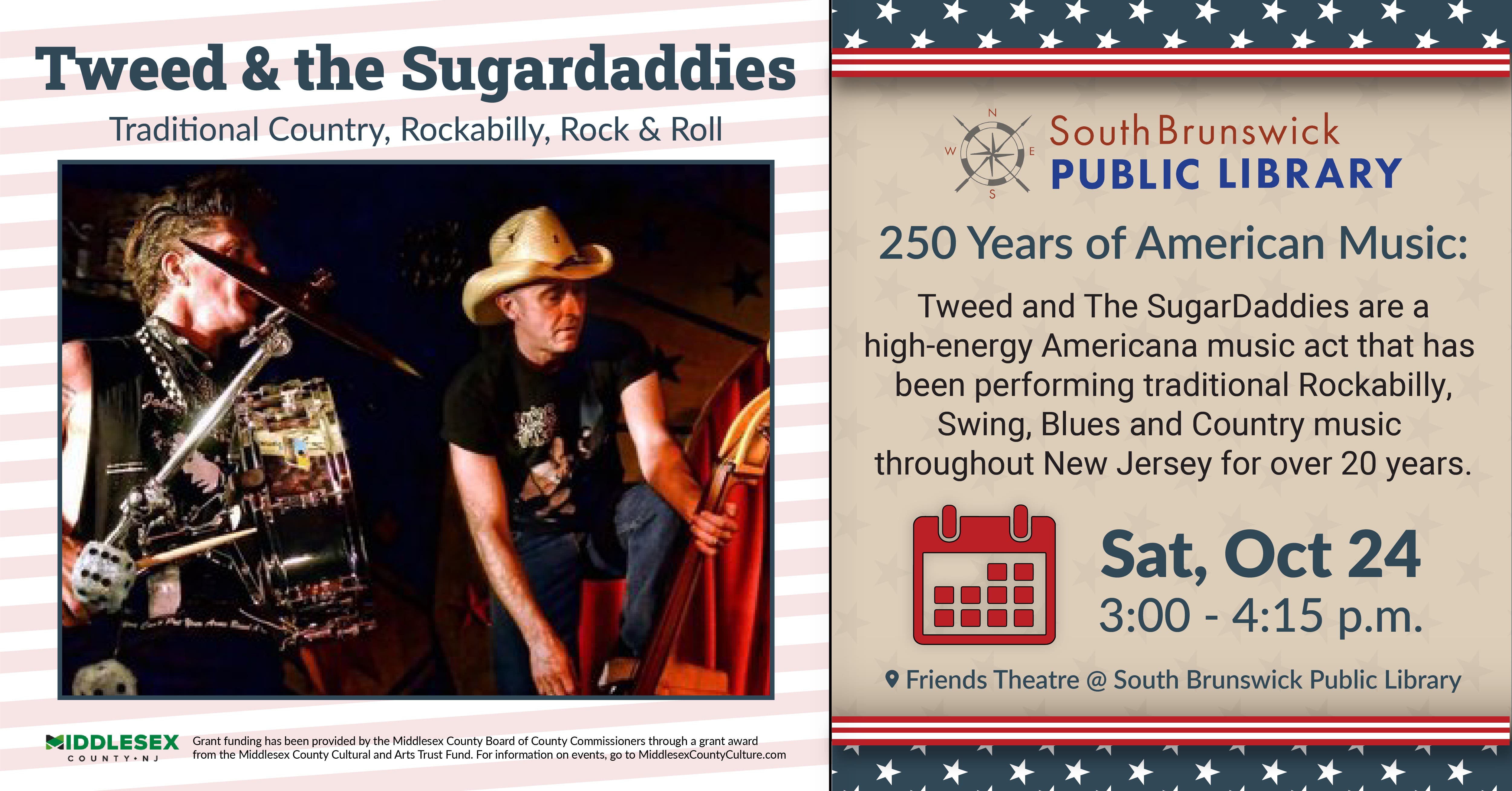 250 Years of American Music: Tweed and the Sugardaddies