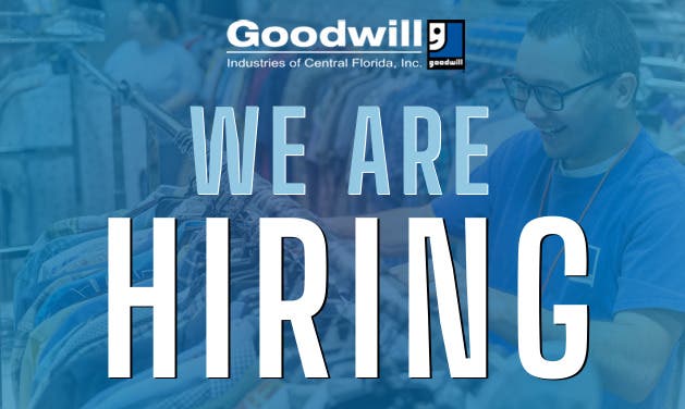 Goodwill to Host Hiring Event to Fill Retail and Warehouse Operations Jobs in Orlando