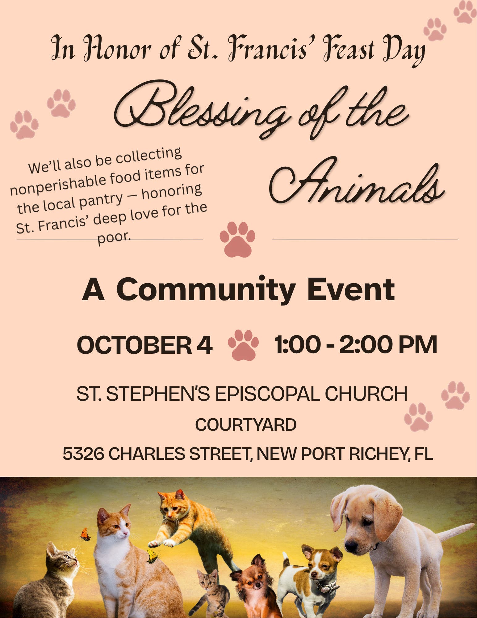 Blessing of the Animals
