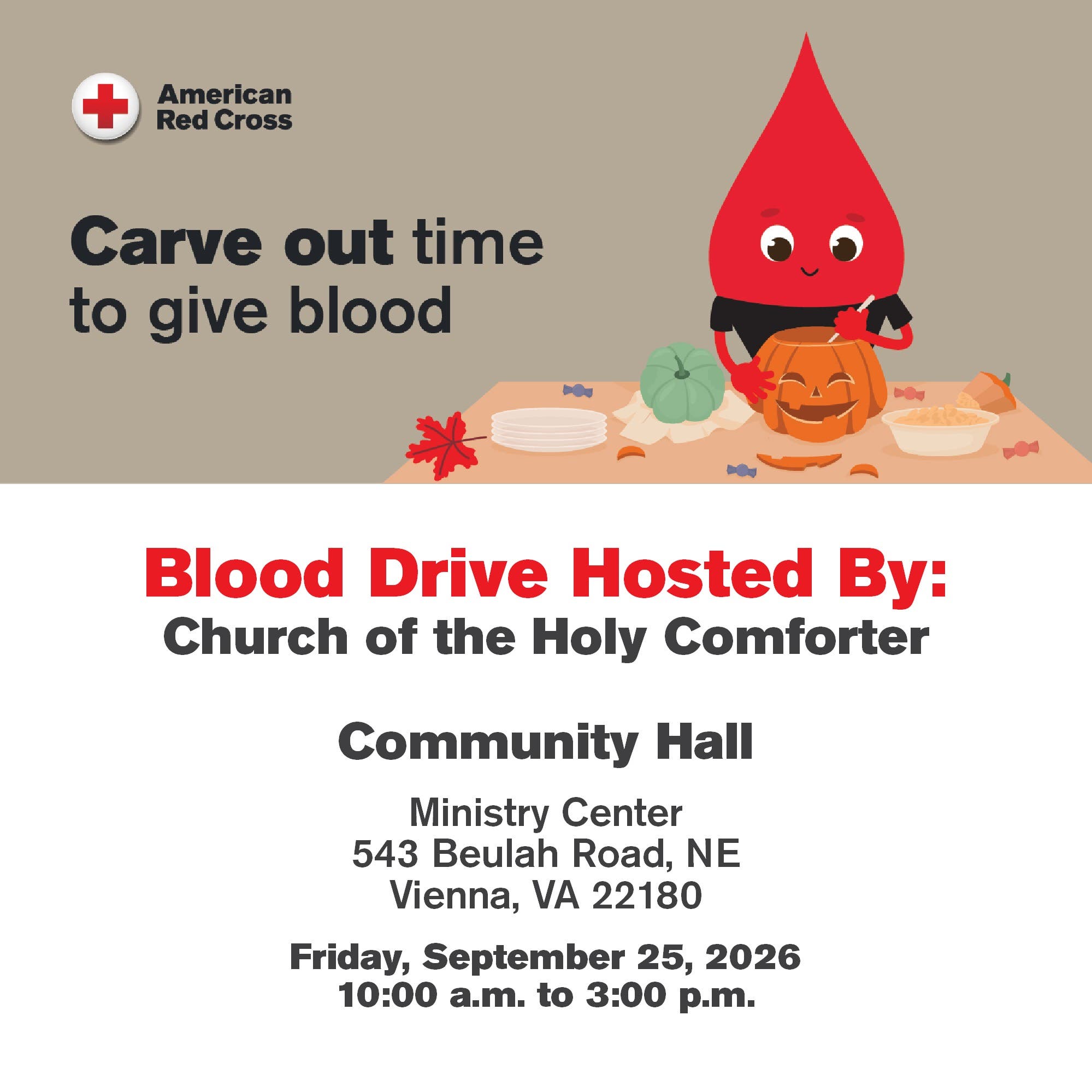 Vienna Blood Drive -- September 25