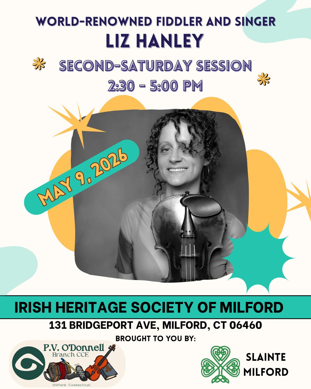 P.V. O'Donnell Branch CCE Session with Liz Hanley