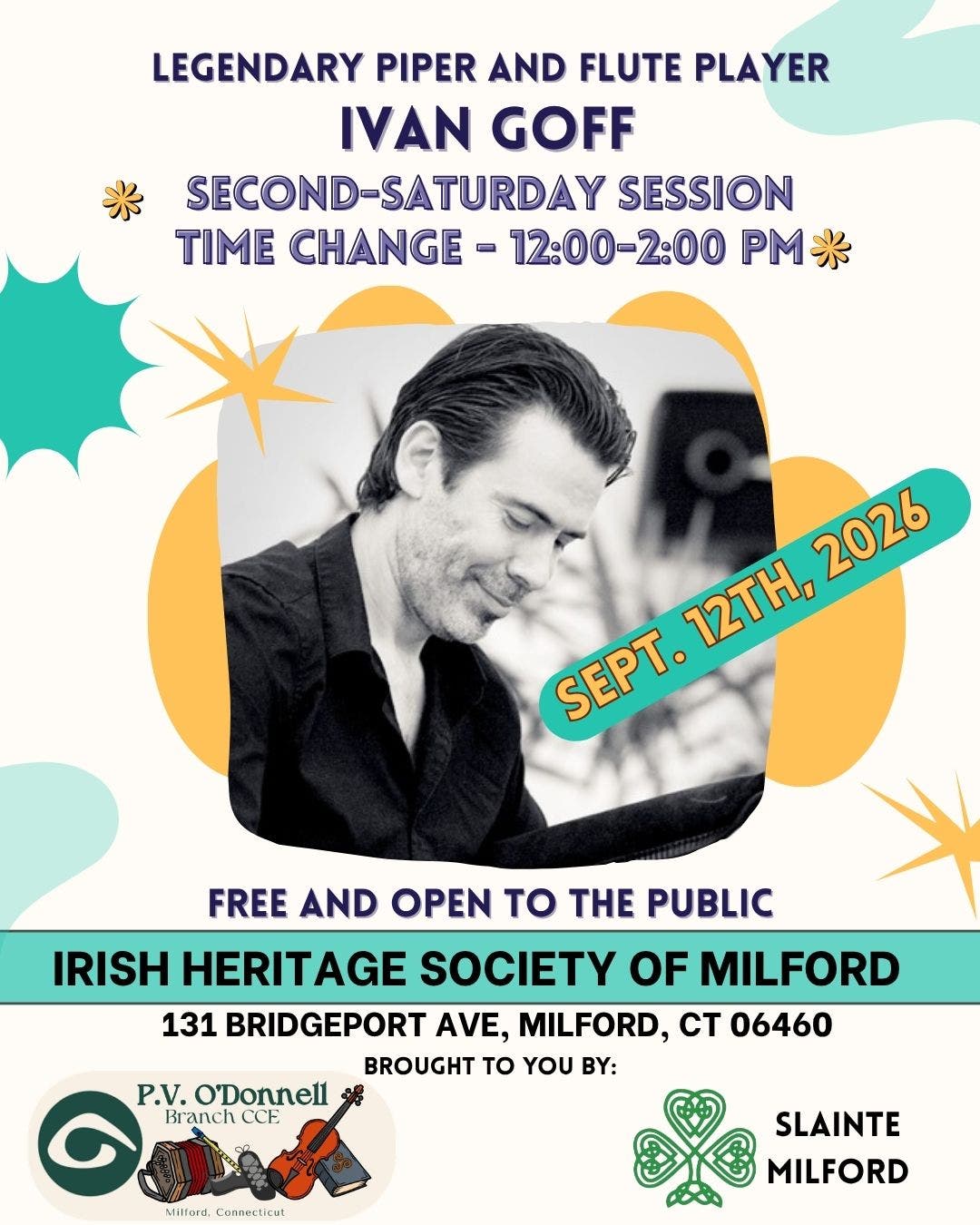 P.V. O'Donnell Branch CCE - Ivan Goff guest musician