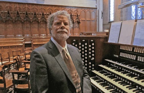 David Hatt plays a free pipe-organ concert Sept. 20 in Healdsburg