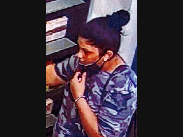 The woman took fragrances, clothing and shoes from the store, located at 2040 Sunrise Highway, on June 23, police say.