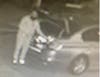 The car was parked in a Bohemia parking lot at the time, police said.