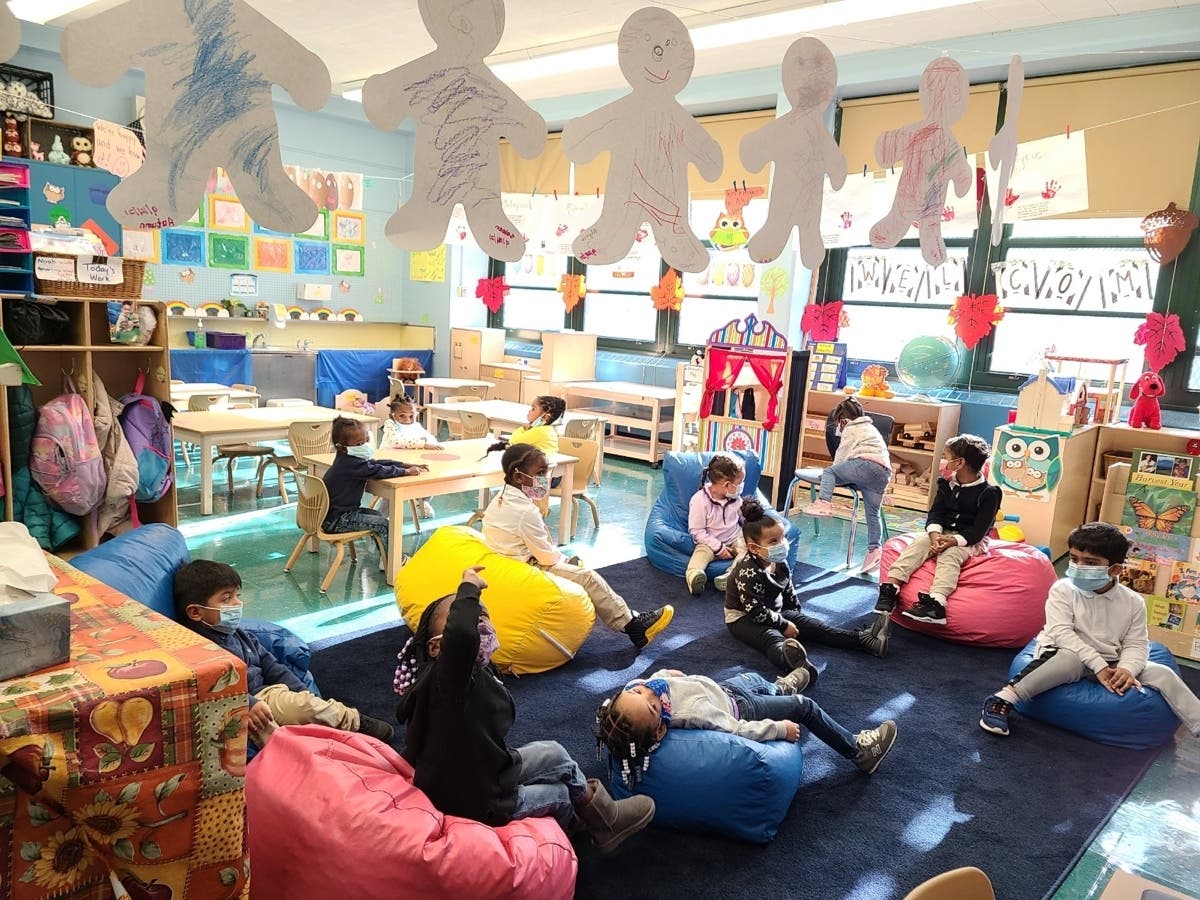 Balewski-Parisi said she is in need of supplies that help her students gain sensory and motor skills.