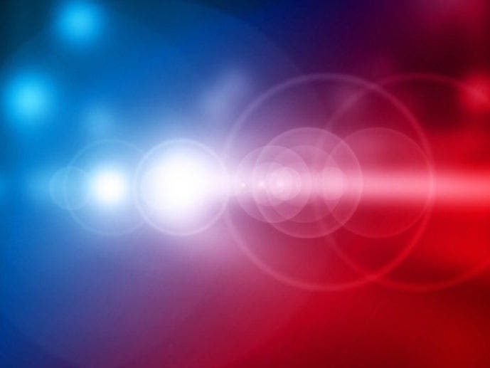 The car drove into the building on Wednesday night, police said.