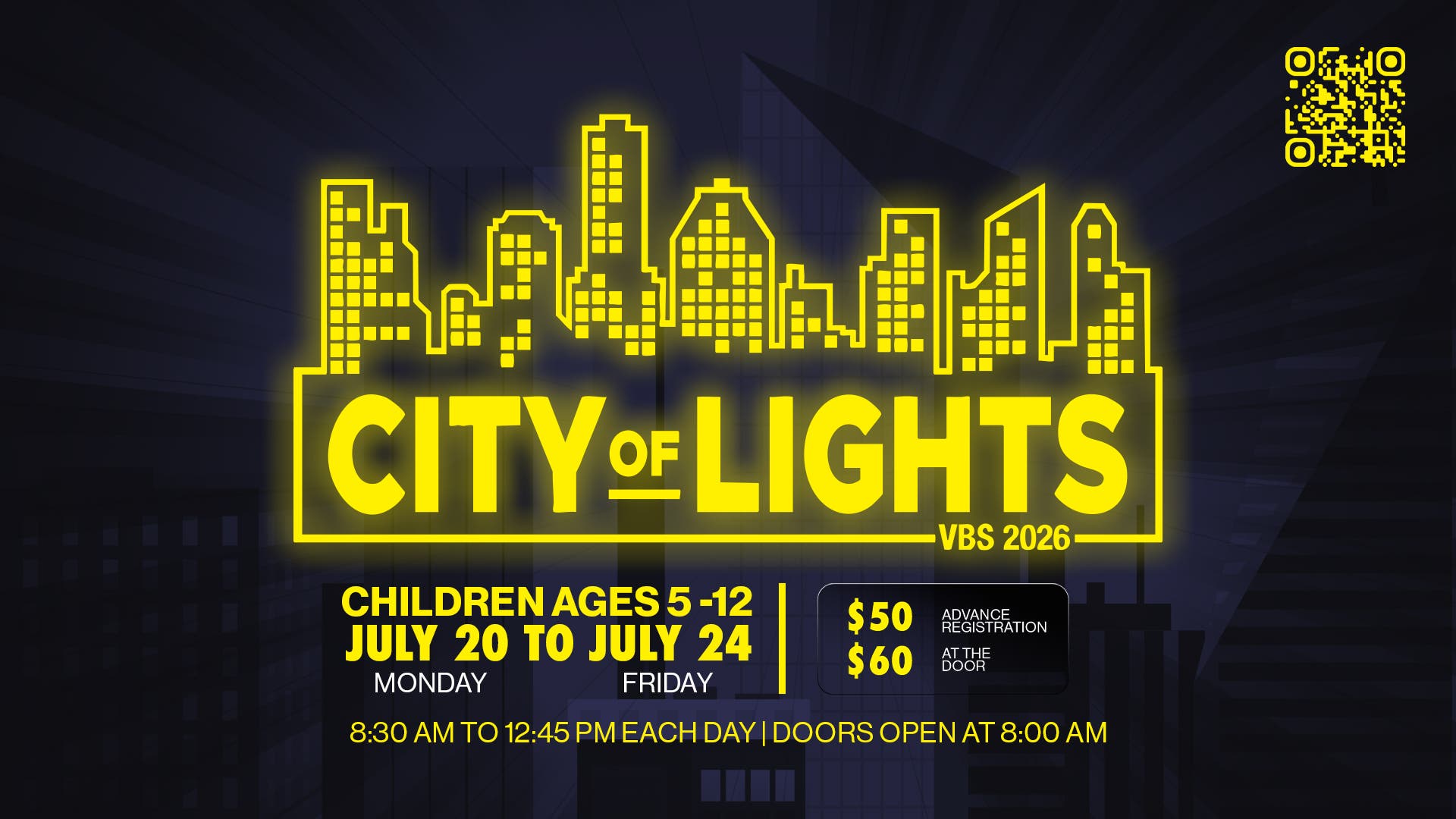 Vertical Church City of Lights VBS 2026