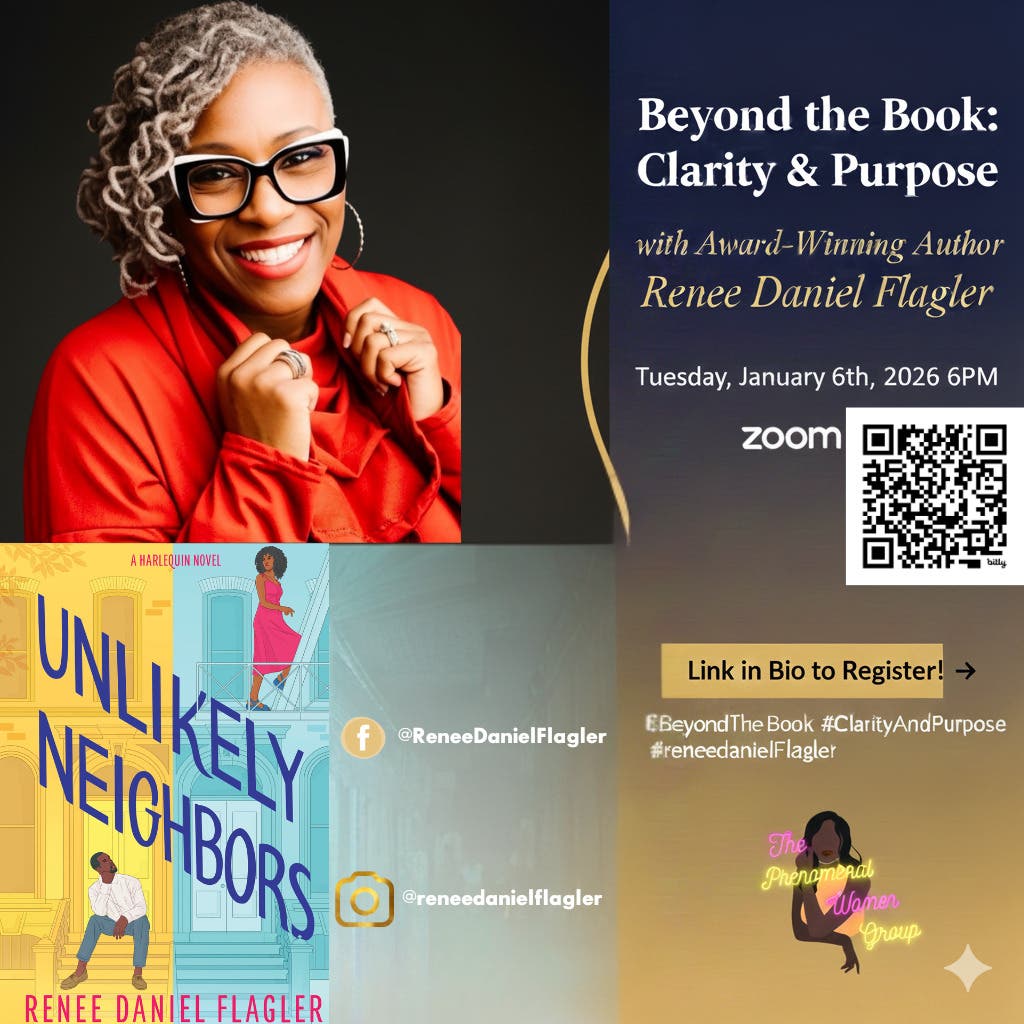 Beyond the Book: Clarity & Purpose with Award-Winning Author Renee Daniel Flagler
