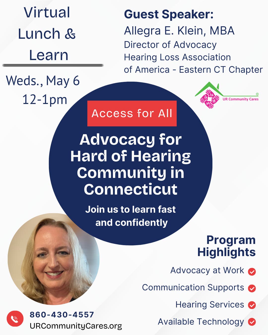 Advocacy for Hard of Hearing Community in Connecticut