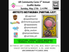 Partial list of Graffiti Battle Artists