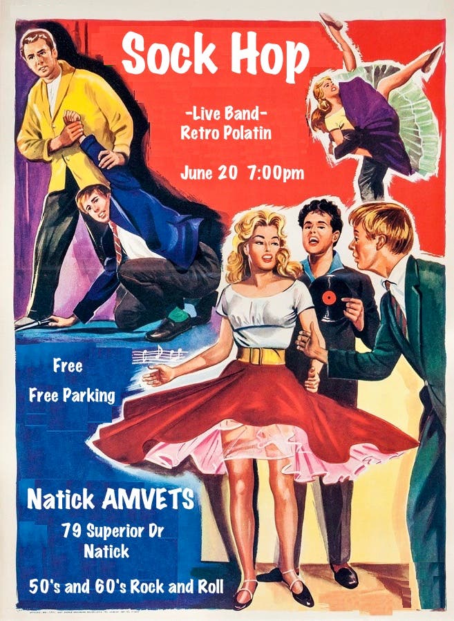 Sock Hop with Retro Polatin