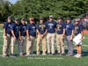 Garden City coaches honor the NYPD and FDNY.