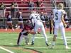 Brendan Staub with the opening play tackle for a loss.