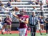 Luke Schmitt tosses a touchdown pass into the flat.