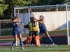 Baldwin defense knocks down the high ball.