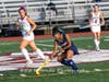 Baldwins Camdresa Davis speeds through the midfield.