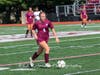 Kylie Brunning looks for open space.