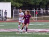 Kylie Brunning plays the ball in the midfield