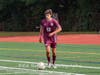 Spenser Caporicci controls the ball 
