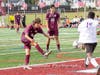 Senior Marco Russo with the fourth goal of the game. 