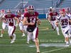 Luke Schmitt goes in for the score.