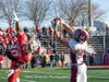 Robert Votruba reaches up and pulls in the catch, and goes for 45 yards and the touchdown.