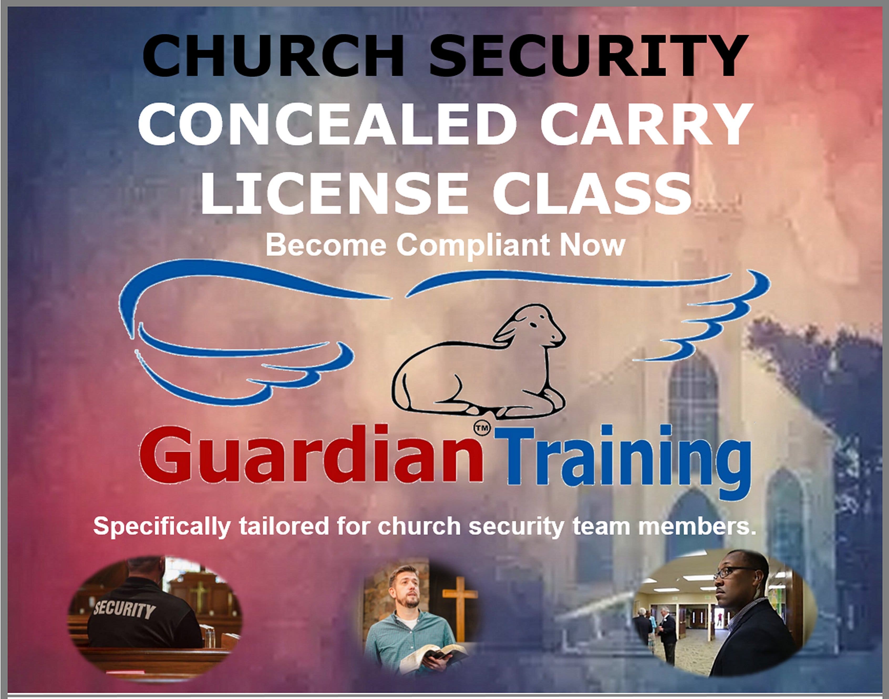 Church / Place of Worship Security Team CCWL Class