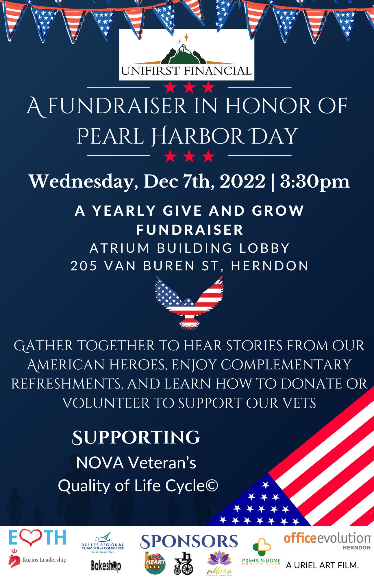 Dec 7 Give And Grow Fundraiser In Honor Of Pearl Harbor Day Herndon 