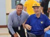 Cardinal Newman High School Head Football Coach Jack Daniels, Former Head Coach Sam Budnyk