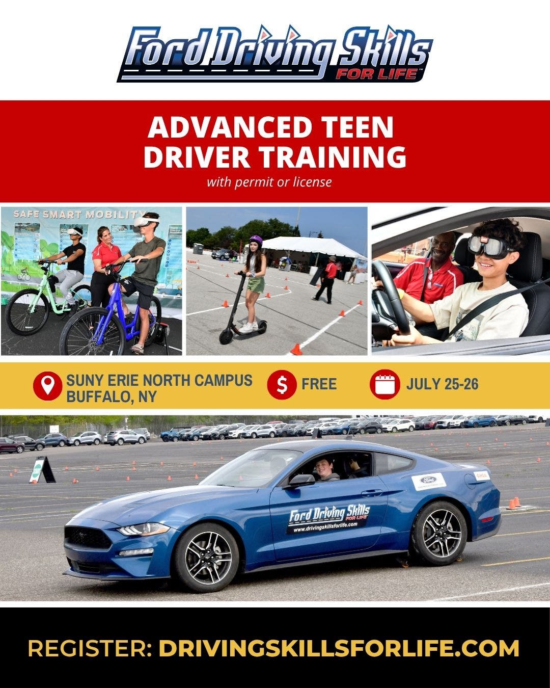 Ford Driving Skills For Life: Advanced Teen Driver Training