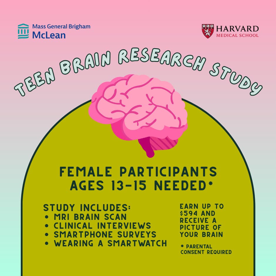 McLean Hospital Study on Stress, Mood, and the Brain. Earn up to $594!