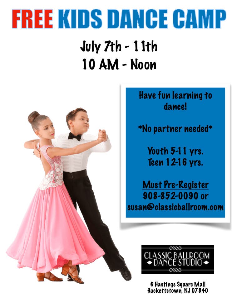 FREE Kids Dance Camp