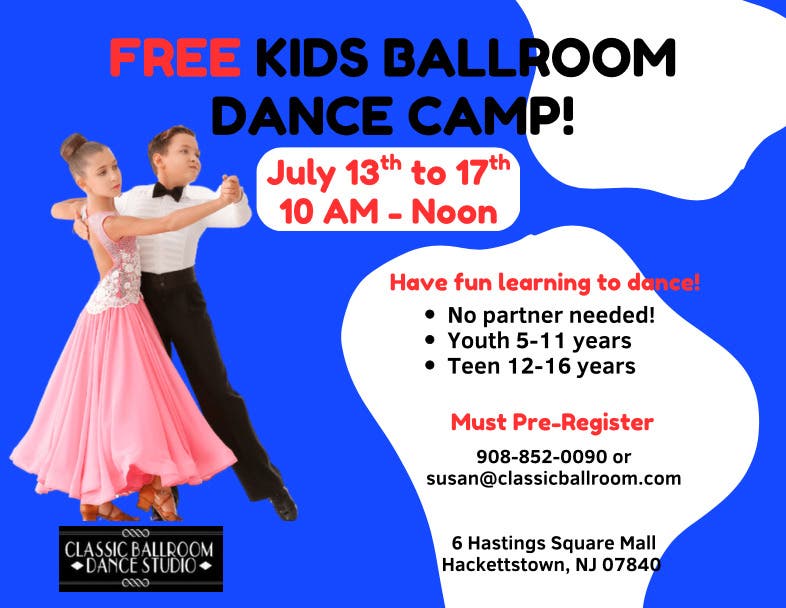 FREE Kids Dance Camp