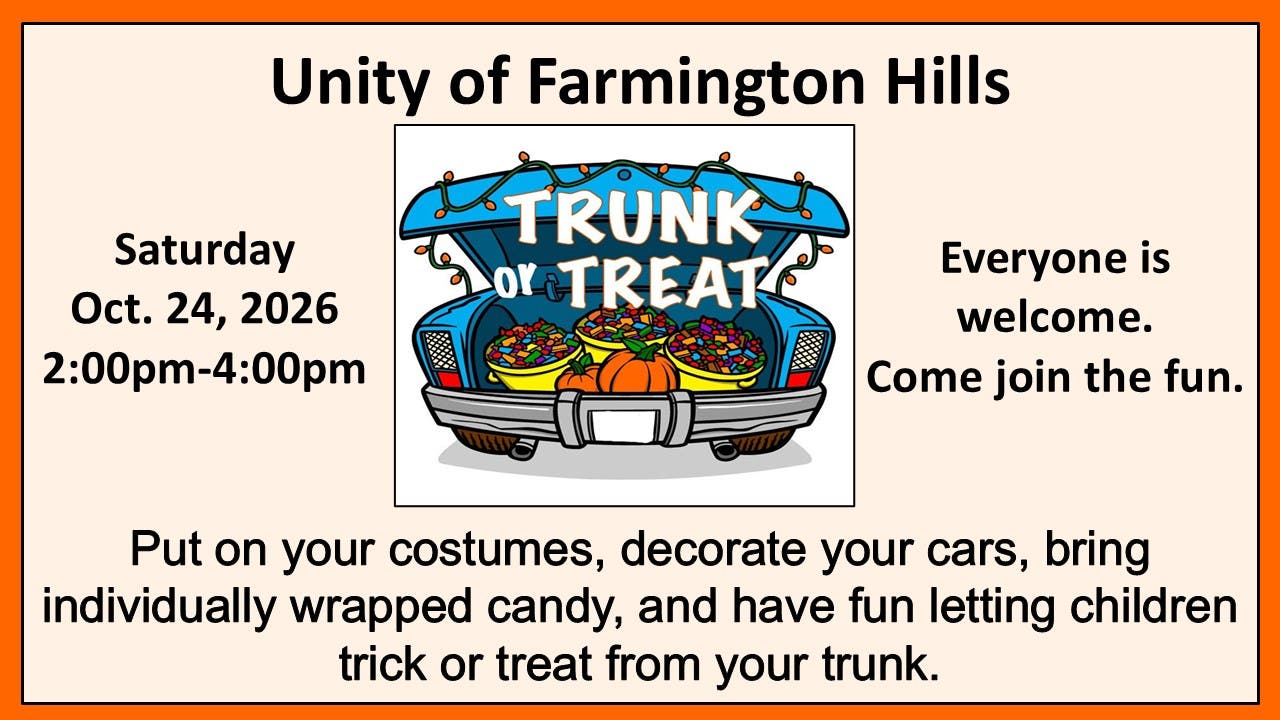 Trunk Or Treat