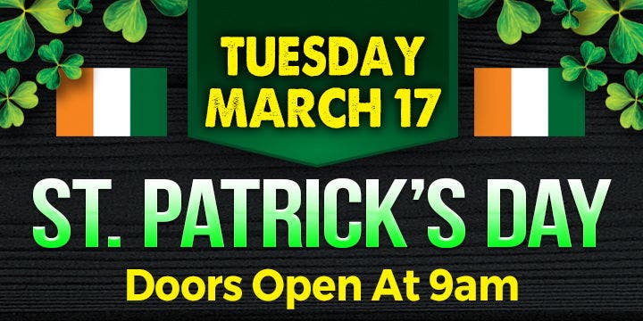 St Patrick's Day Bash 2026!