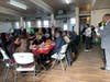 Collaborating with the Barrington community who volunteered at the event