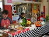 Youth volunteers raising funds through selling food at chess tournaments