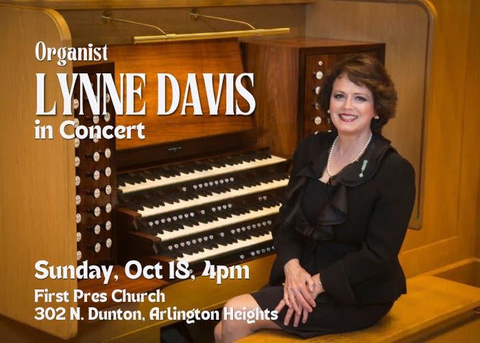Organist Lynne Davis, in Concert