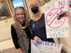 Rep. Aylward with supporter of HB 1283