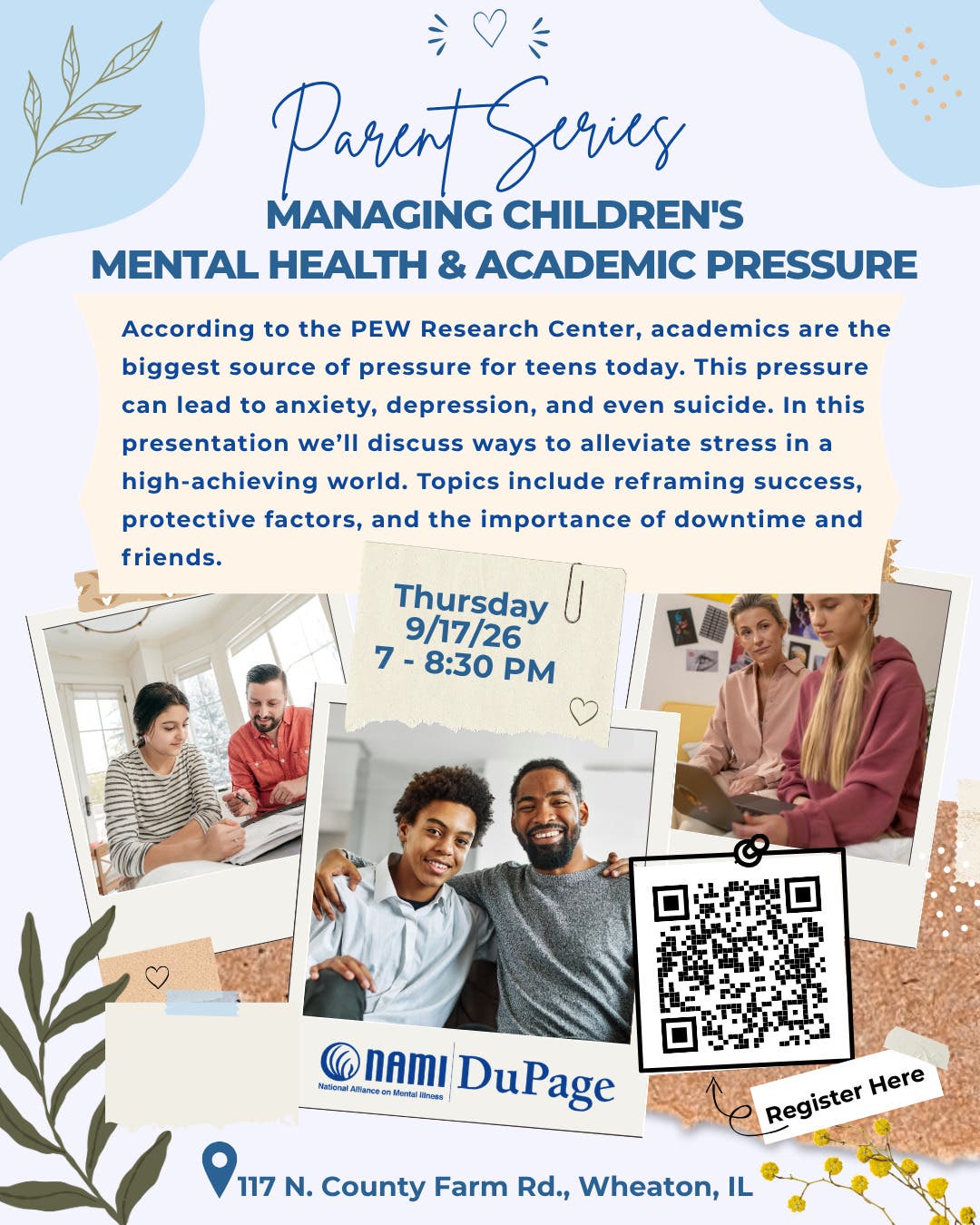 Managing Children's Mental Health & Academic Pressure