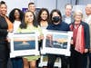 Save the Harbor/Save the Bay honors 2021's Boston Harbor Heroes at their annual fundraising gala, Destination Boston Harbor. (Back row left to right): Lisa Fortenberry, Shavel'le Olivier, Chris Mancini, Jon Cronin, Joseph Newman. (Front row left to right)