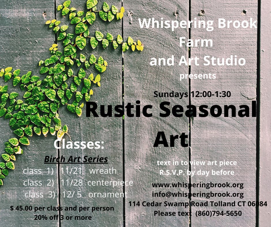 Whispering Brook Farm and Art Studio